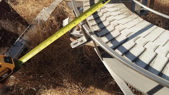 Used Conveyor, Belt, 7.5" x 7'8", S/st, Safeline #S740535