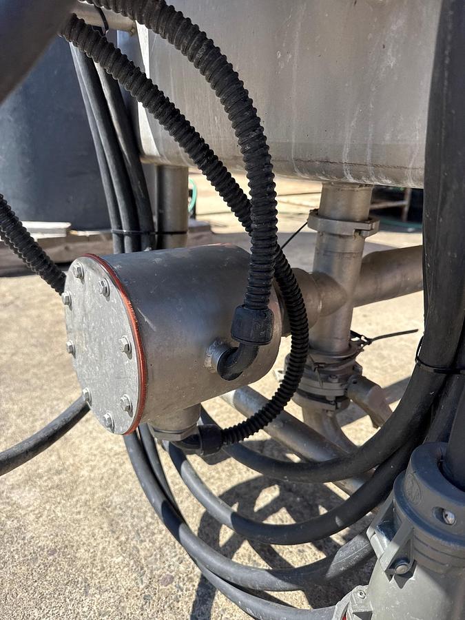 Used COP Wash Tank, 120 Gallon, Stainless Steel, Electric, 10 HP, VFD, #5991519