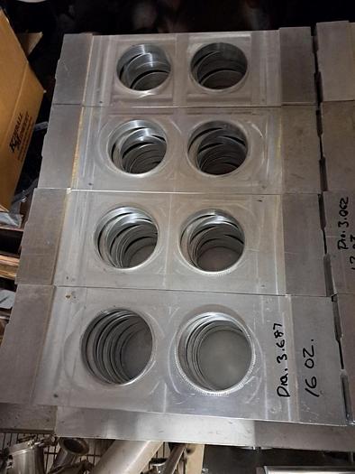 Used Filler, Cup, 2-Lane, Stainless Steel, 12 Ounces & 16 Ounces