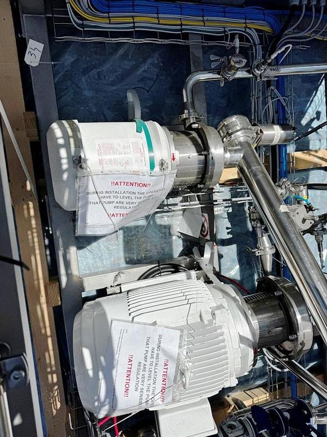 Unused Pasteurizer System, Sugar, Alfa Laval, PHE Type, 66 GPM, 316 Stainless Steel, #5991412