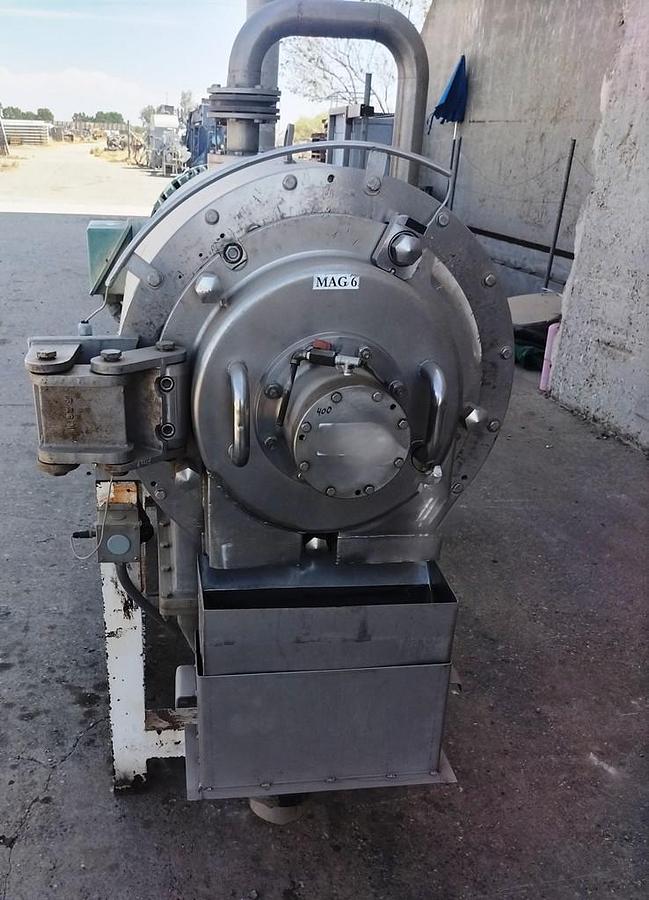 Used Pulper, Finisher, Rossi Catelli, Model P100/6R, Butterfly Turbo Juice Extractor, #5991913