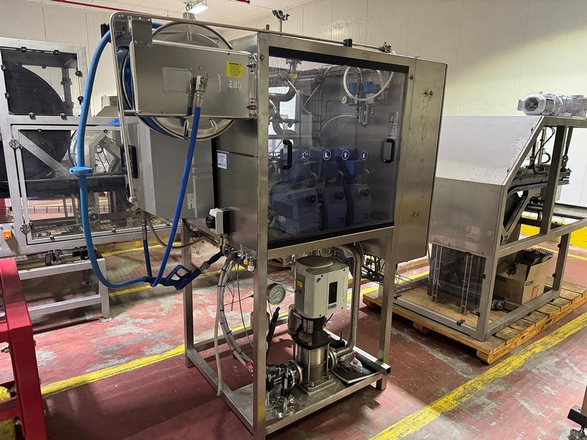 Used PET Bottling & Packaging Line, Krones Contiform 324 Pro, /Capper, Compressors, Process Skids, #5991620