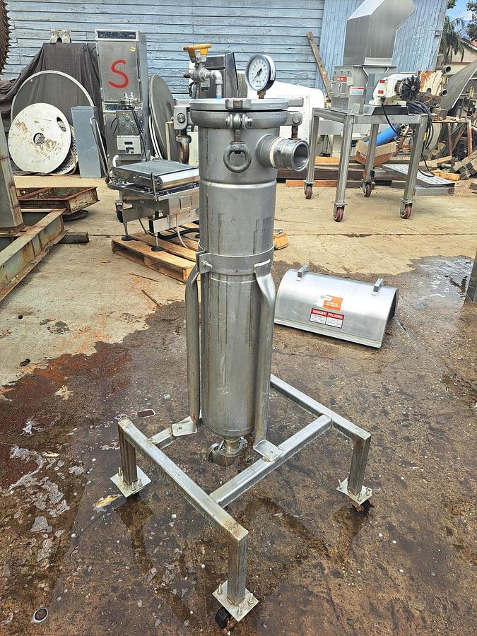 Used Filter, Basket, Stainless Steel, Hayward FBF 0102, 7” x 28”, #5991568