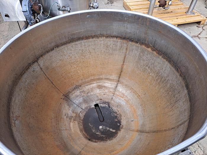 Used Kettle, 100 Gallon, Mdl N100-SP, S/st, Jkt, 400 PSI, Groen #S745330