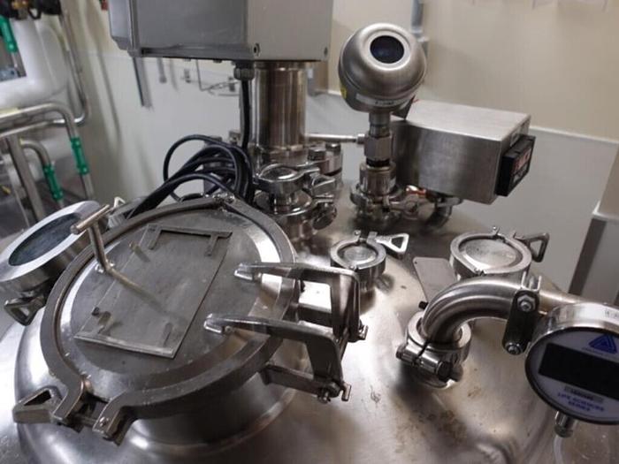 Used Reactor, 65 Gallon (250 Liters), 316L S/St, Jkt, Agitated #S745444