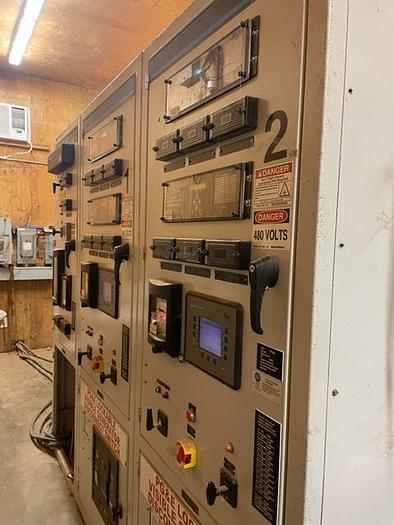 Used Power Generation Plant, 1500 kW, (2) Caterpillar 750 kW 3516, Nat Gas/Propane - #4561625