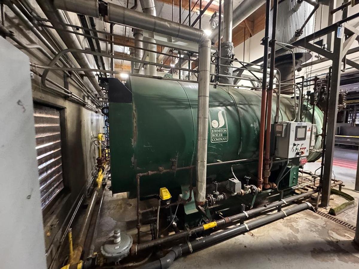 Used Boiler, 300 HP High Pressure Steam, Johnston, NOXmatic Burner, Gas-Fired, #5991634