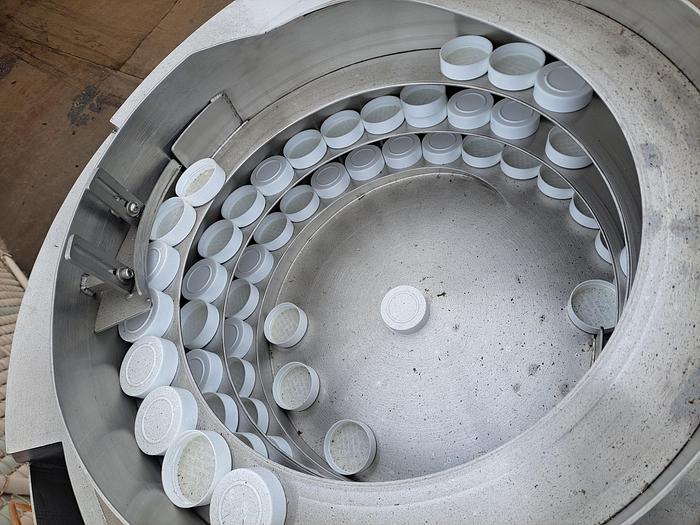 Used Capper, Inline, Chuck Screw Capper, Automatic, Cap Feeder #C745456