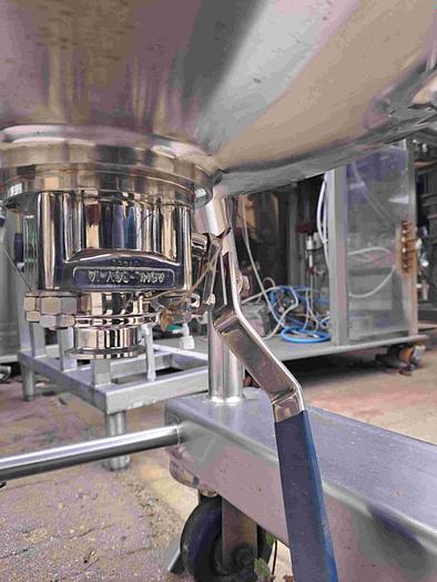 Used Tank, 39 Gallon, 316 Stainless Steel, 20" x 28", 50 PSI, Full Vacuum, DT/DB, #S742799