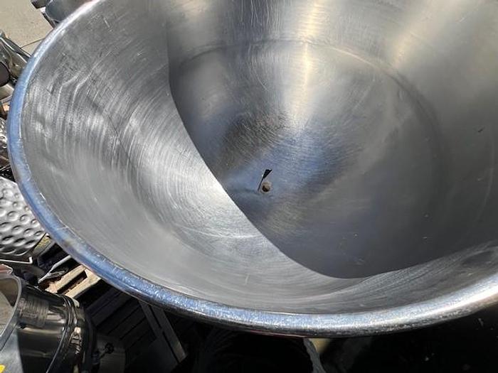 Used Kettle, 150 Gallon, S/st, Jkt, 40 PSI, Hamilton #S744889