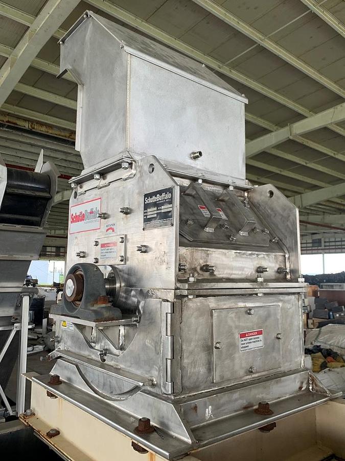 Used Mill, Hammer, Schutte Buffalo, Model WA20LSS, Stainless Steel, #5991941