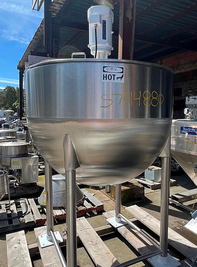 Used Kettle, 400 Gallon, Jacketed, 90 PSI, Lee Industries, #S744880
