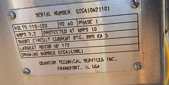 Used Seasoner, Over Belt, Quantum, Mdl QTGA 1000, Stainless Steel #S745381