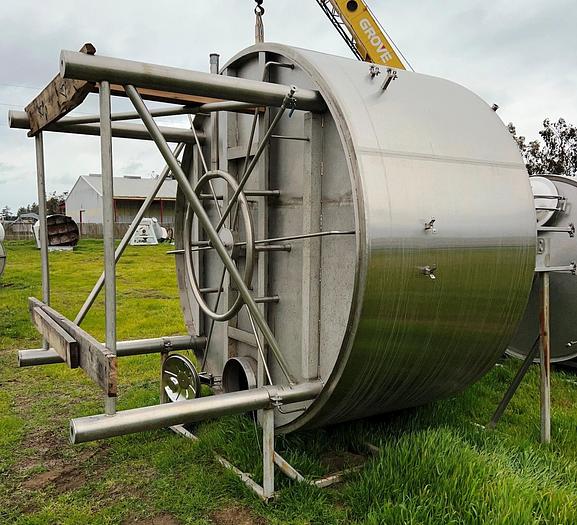 Used Stainless Steel 40-Barrel Mash Tun Brewery Tank #C745000