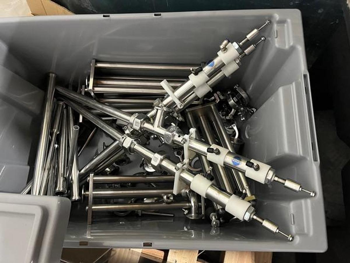 Used Jar Filling & Capping Line, Inline Filling Systems, Piston Filler, Capper & Cap Feeder, #5991602