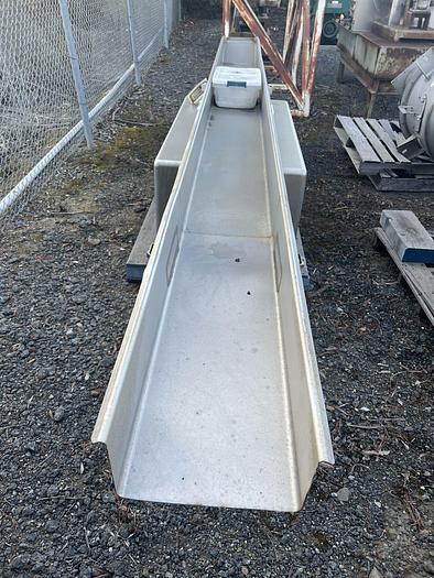 Used Conveyor, Vibratory, 15" x 16', S/st, Heat & Control, #S741112