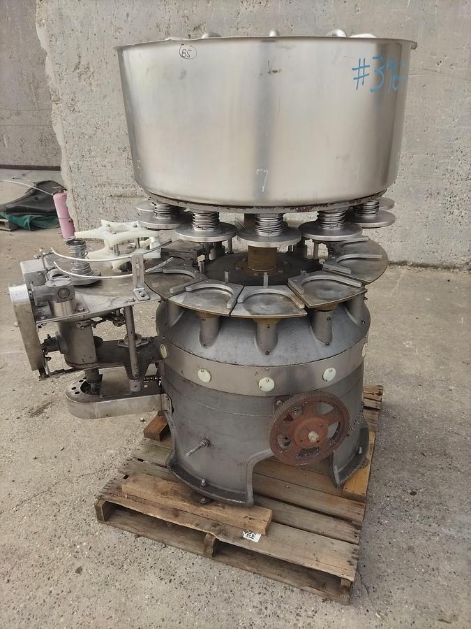 Used Filler, Can, Rotary, 12-Valve, Gravity, FMC, Stainless Steel, #5991924
