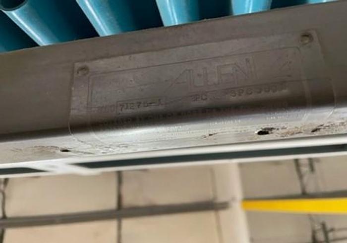 Used Conveyor, Belt, Incline, Cleated, Stainless Steel, Andgar, Z-Frame #C745228