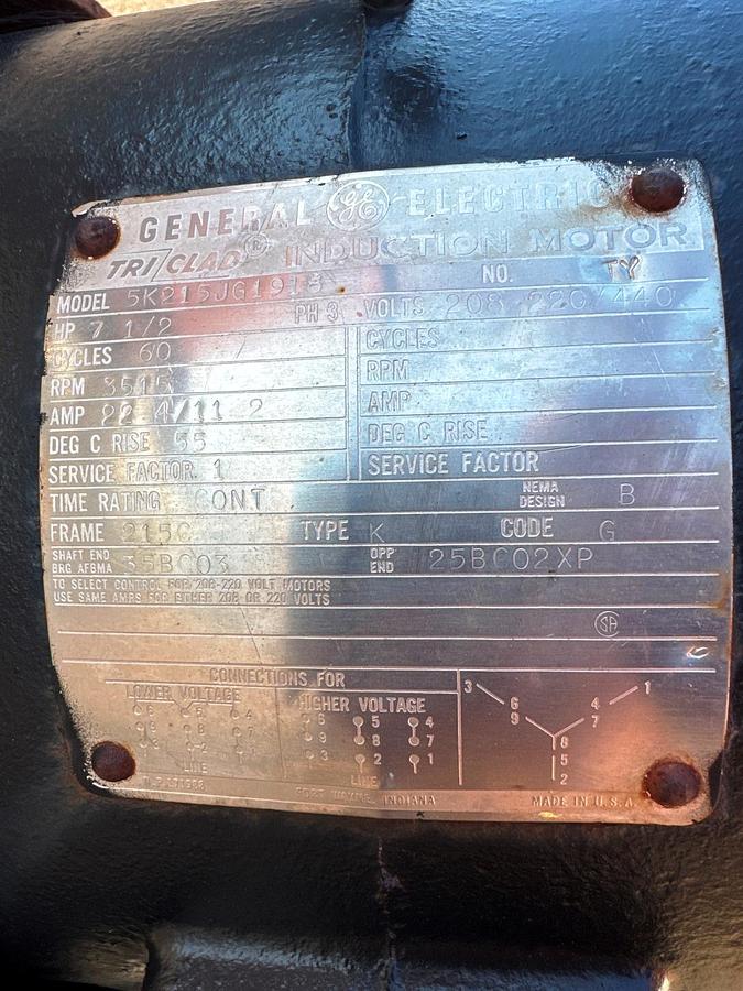 Used Mill, Disintegrator, 12", Stainless Steel, 7.5 HP, Custom, #5991509