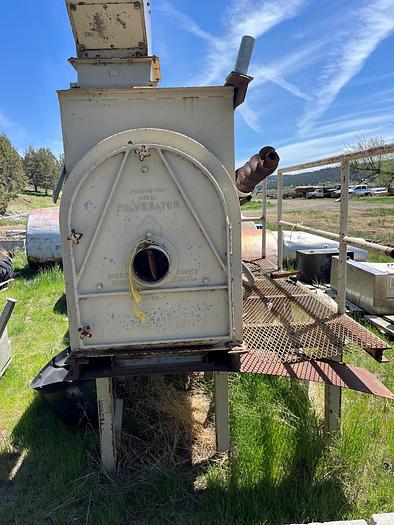 Used Mill, Hammer, includes 8" x 12" feed opening with grate cover. #4361716