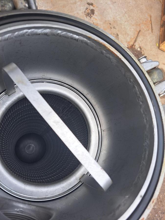 Used Filter, Basket, Stainless Steel, Hayward FBF 0102, 7” x 28”, #5991568