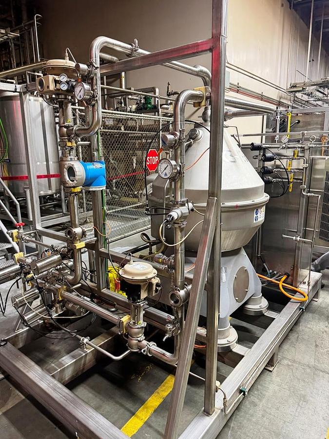 Used Centrifuge, GEA, Model GSI 125-06-772, Disc Stack Clarifier, Stainless Steel, #5991626