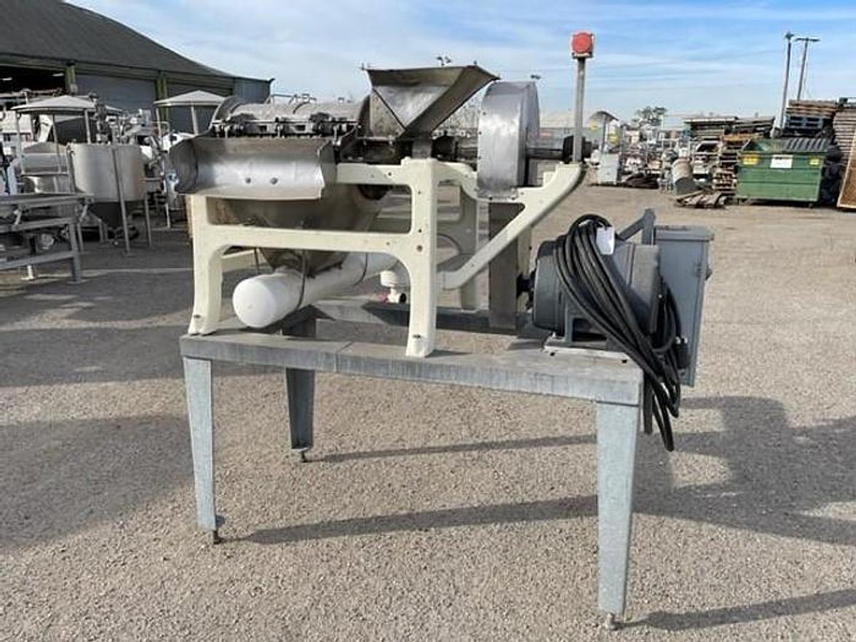 Used Pulper, Finisher, FMC, Model 50, 25HP #5991917