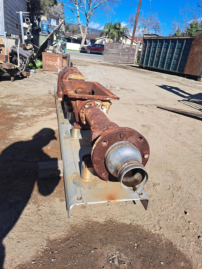 Used Pump, Moyno, 7.5 HP, C/st, Progressive Cavity, Mdl 2F022C2 #S740716