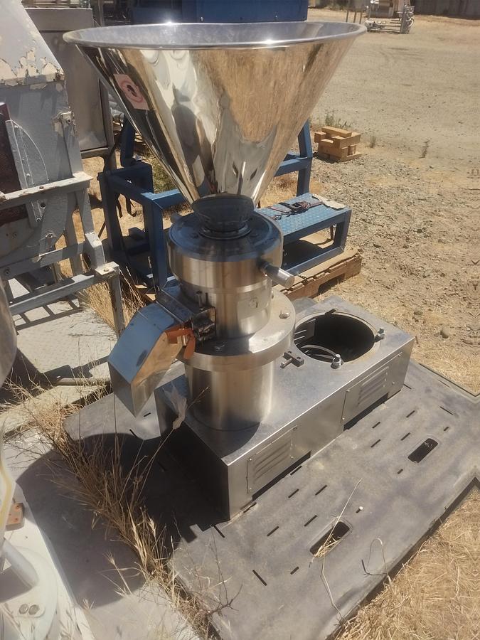 Used Stone Mill, Vertical, Stainless Steel, 8" Grinding Chamber, #5991802