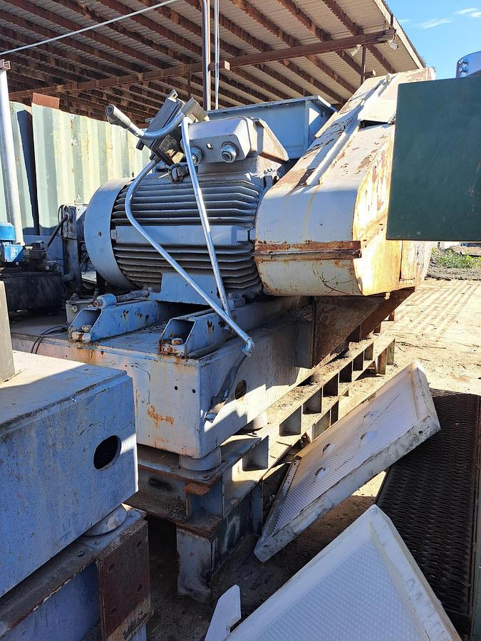 Used Shredder, Single Rotor, 47" x 31.5", 308 HP, Herbold SMS 80/120-S9-2, #5991644