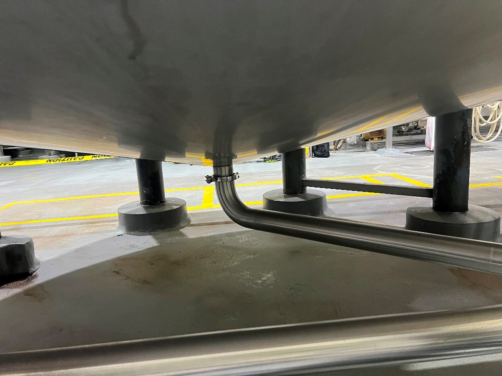 Used Tank, 6,000 Gallon, Dimple Jacketed, Agitated, Stainless Steel, Qty 3, #5991623