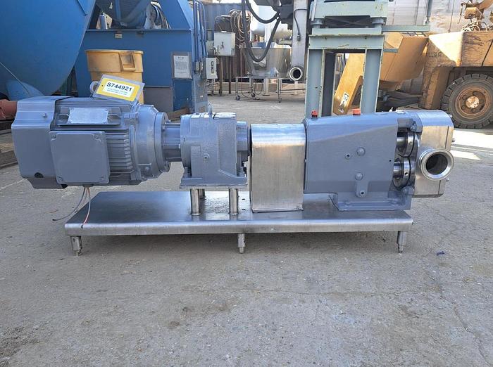 Used Pump, Positive, Alfa Laval, Mdl SRU5 168 LS, 3", S/st #S744921