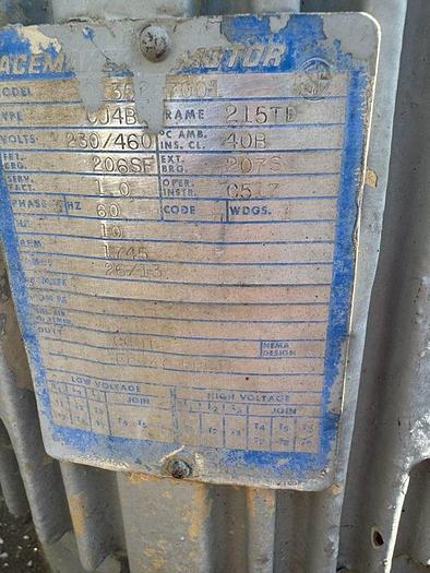 Used Pump, Hydraulic Power Pack, 10 HP, Drive for Westfalia Decanter #S745428