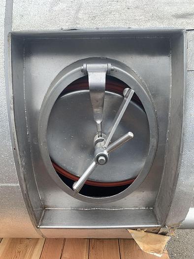 Used Tank, 1,300 Gallon, S/st, CT/CB, Insul, Spray Ball #S743884