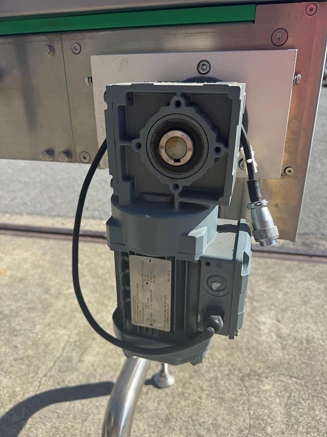 Used Conveyor, Belt, 6" x 10.5’, 2-Lane, Stainless Steel, Plastic Belt, #5991589