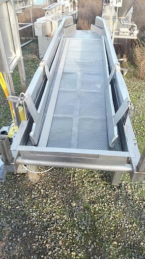 Used Screen, Vibratory, Dewatering, S/st, 5 HP #S745396