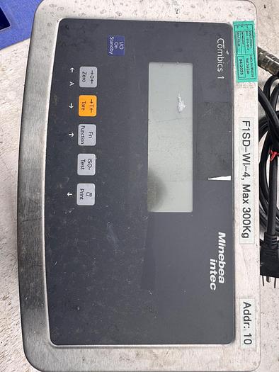 Used Scale, Platform, Minebea Intec, CAIS1-UV1, Stainless Steel, 31-1/2" x 23-1/2", 300 kg (660 lbs) Capacity, #5991282