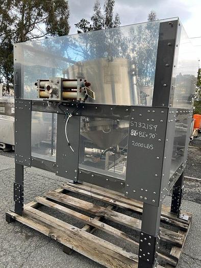 Used Dryer, Vacuum, Conical, 10 CF, S/st, Filter, Lee, #S732159