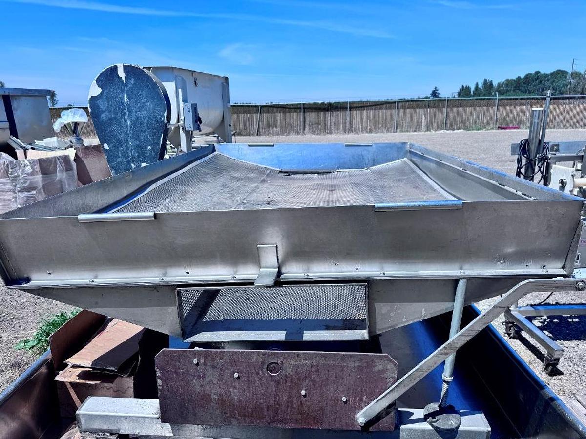 Used Cooling Pan, Stainless Steel, 5-1/2' x 8'2", #5991803