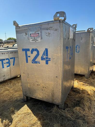 Used Tank, 550 Gallon, 316 Stainless Steel, LiquiTote, #5991121