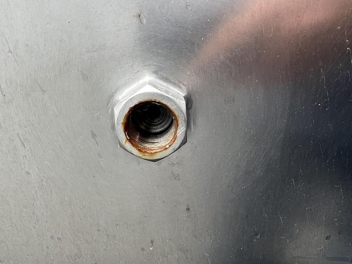 Used Tank, 3,000 Gallon, S/st, Jkt, Agit, Horiz, 3-Compartment #C743866