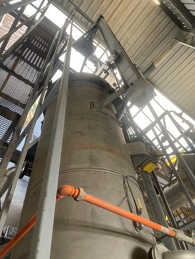 Used Filter, Pressure Leaf, 430 SF, 48” Diameter, Niagra, 48H-430-4, #5991184