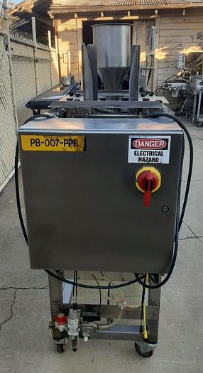 Used Filler, Pouch, Dura-Pack, Mdl M7S, S/st, 15 BPM #S744945