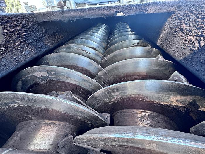 Used Holoflite, 24" X 20', Dual Screw, 316L Stainless Steel, 100 PSI #5990962