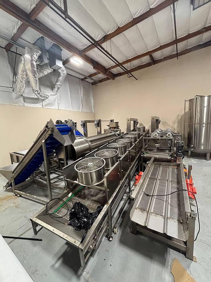 Used Fryer, Potato Chip Production Line, 100 KG/H. #5992005
