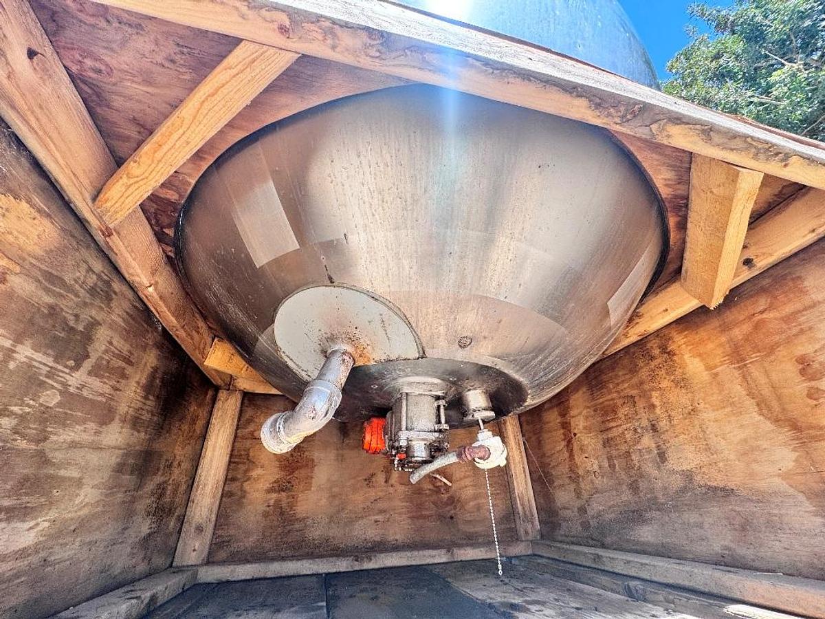 Used Kettle, 300 Gallon, Stainless Steel, Jacketed, Scrape Surface Agitation, Mueller, #5991920