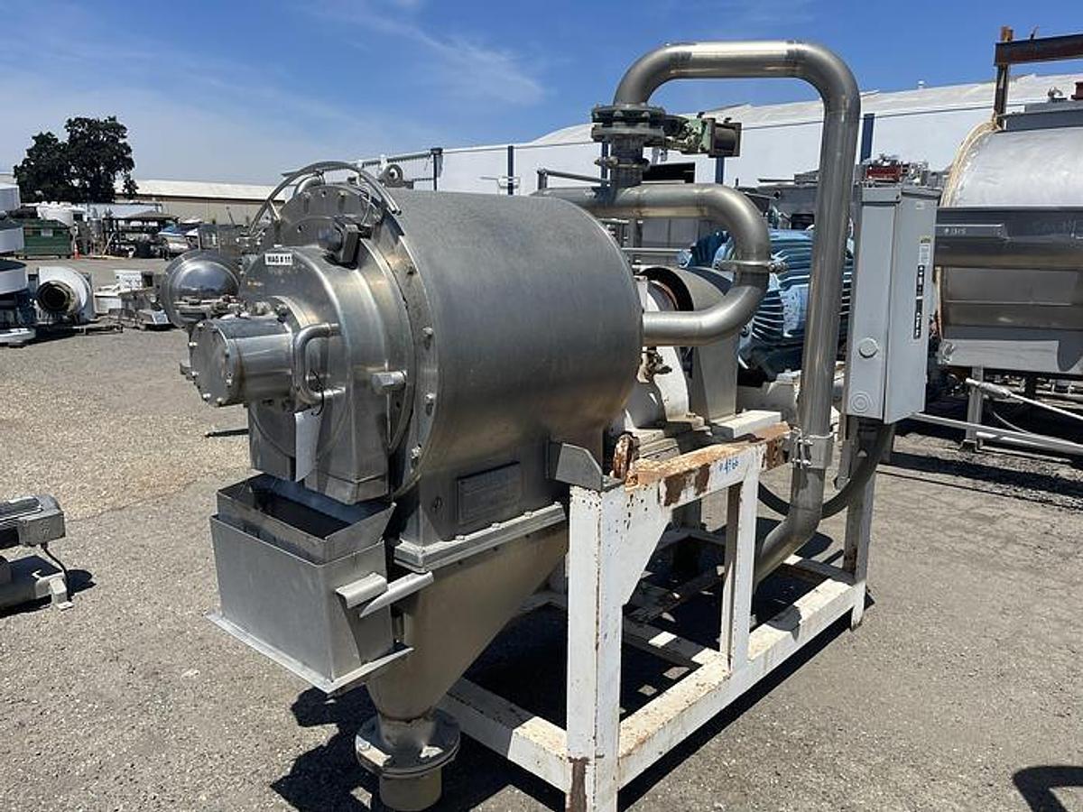 Used Pulper, Finisher, Rossi Catelli, Model P100/6R, Butterfly Turbo Juice Extractor, #5991912
