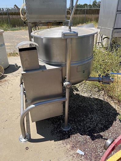 Used Kettle, 60 Gallon, S/st, Jkt, Cleveland, Gas #C745218