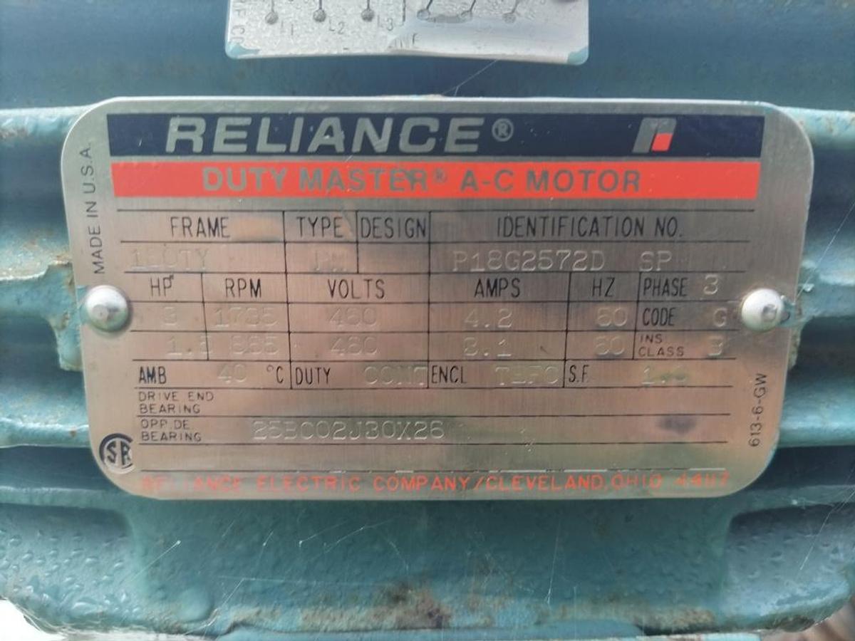 Used Tank, 3,000 Gallon, APV Crepaco, Dairy Silo, Jacketed, Agitated, Stainless Steel, #5991449