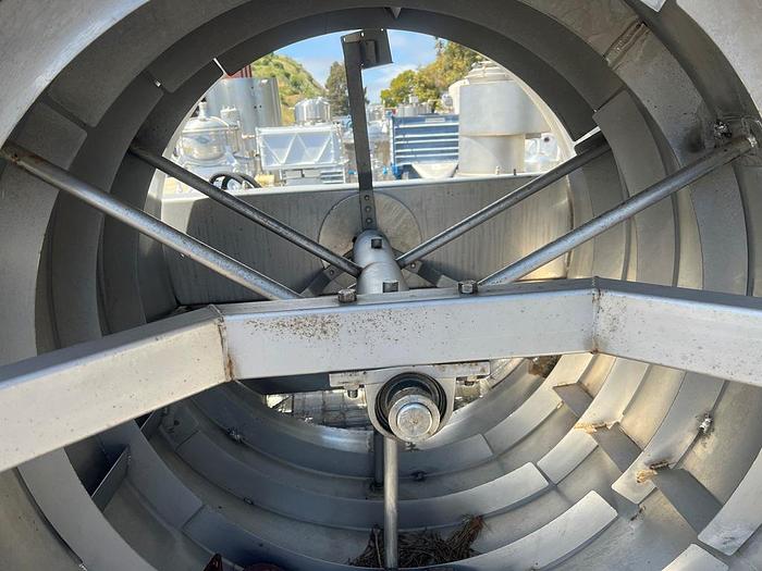 Used Breader, Barrel, 45" x 48", S/st, Rotary, Hydraulic #S739919